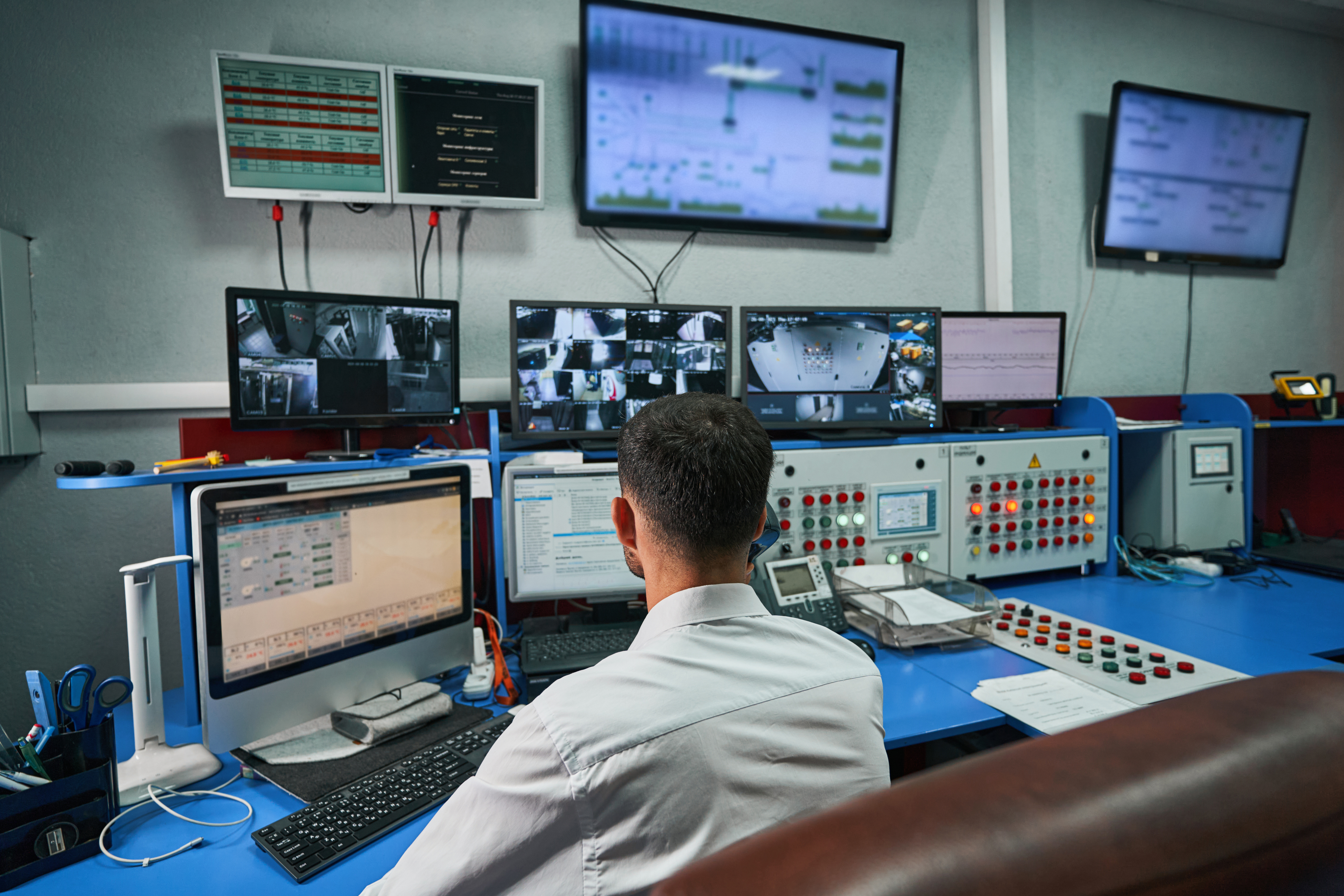 ports control room